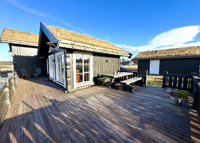 度假居 Spacious And Roomy On Golsfjellet 高尔